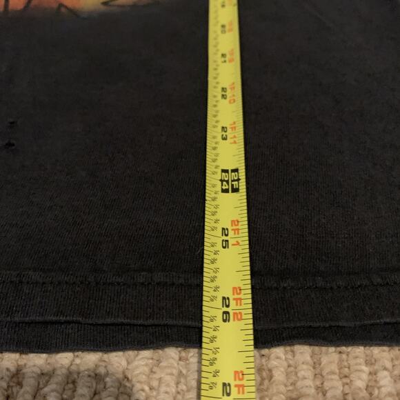 Vtg Star Wars Rock Band Luke Skywalker Vader Retro Concert Black T-Shirt XXL - Picture 5 of 7